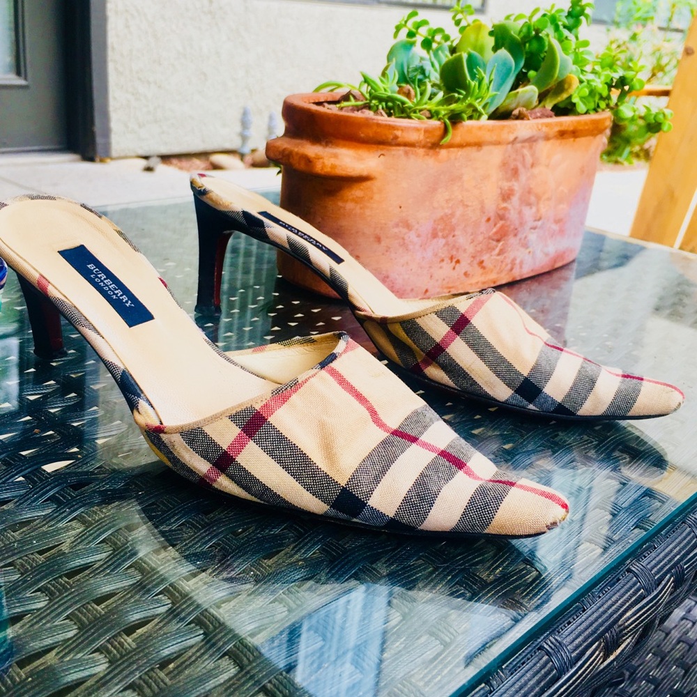 Authentic Burberry Nova Heels